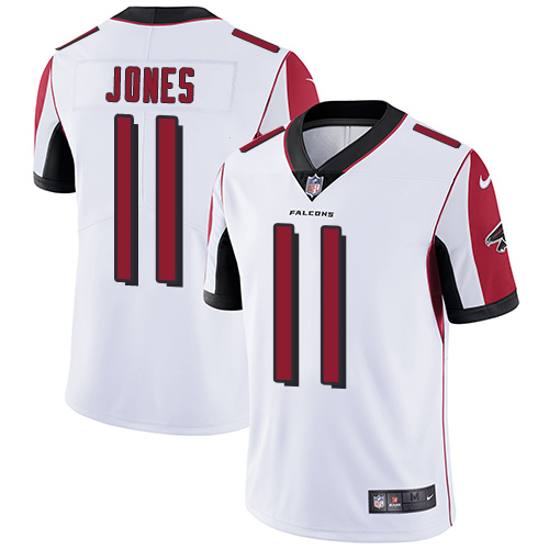 2019 men Atlanta Falcons 11 Jones white Nike Vapor Untouchable Limited NFL Jersey